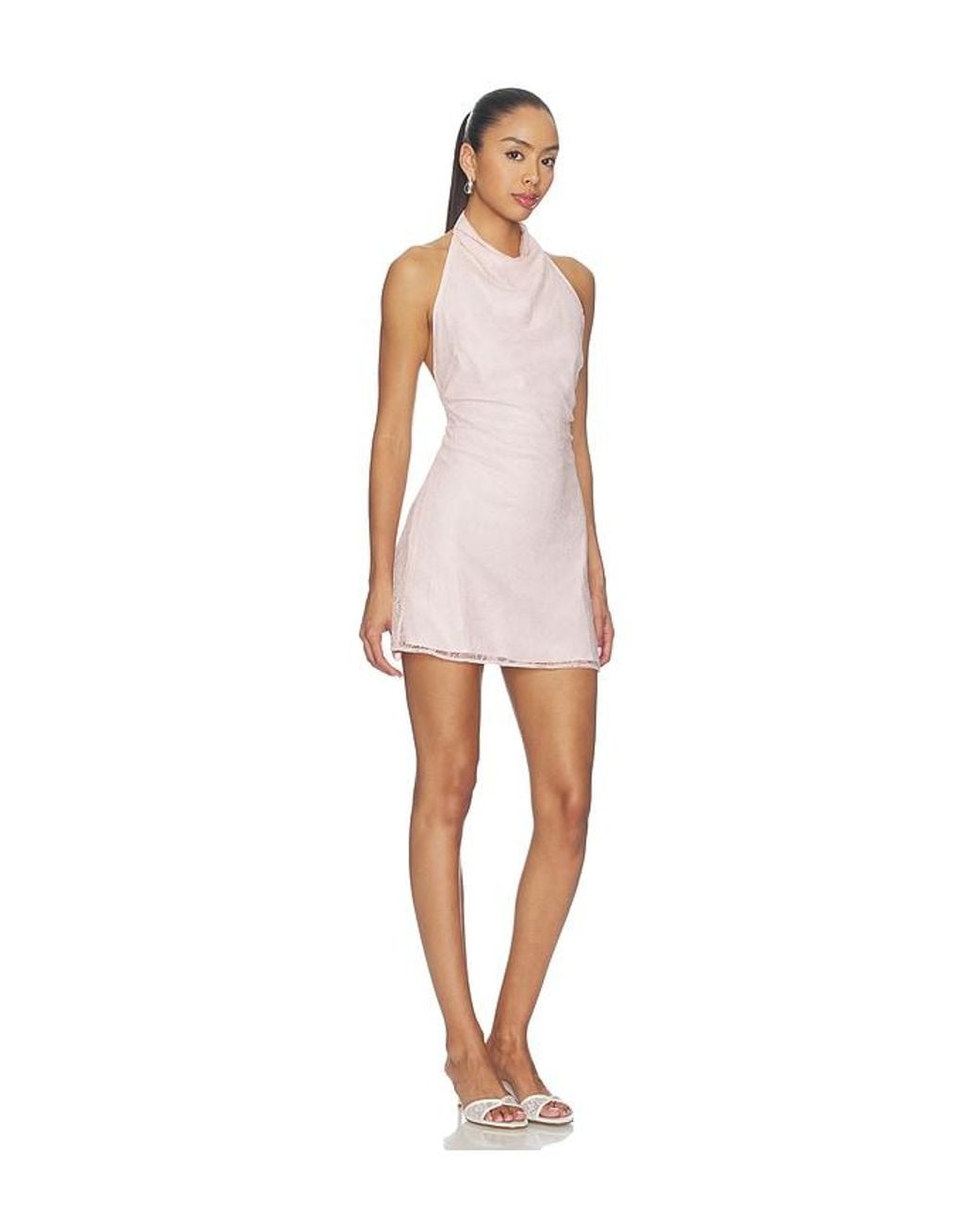 MAJORELLE White Cassie Mini Dress