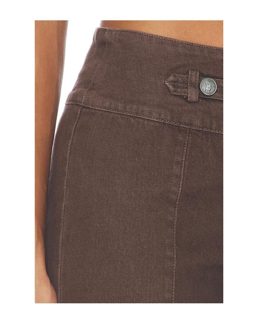Amanda Uprichard Brown X Revolve Regency Pant