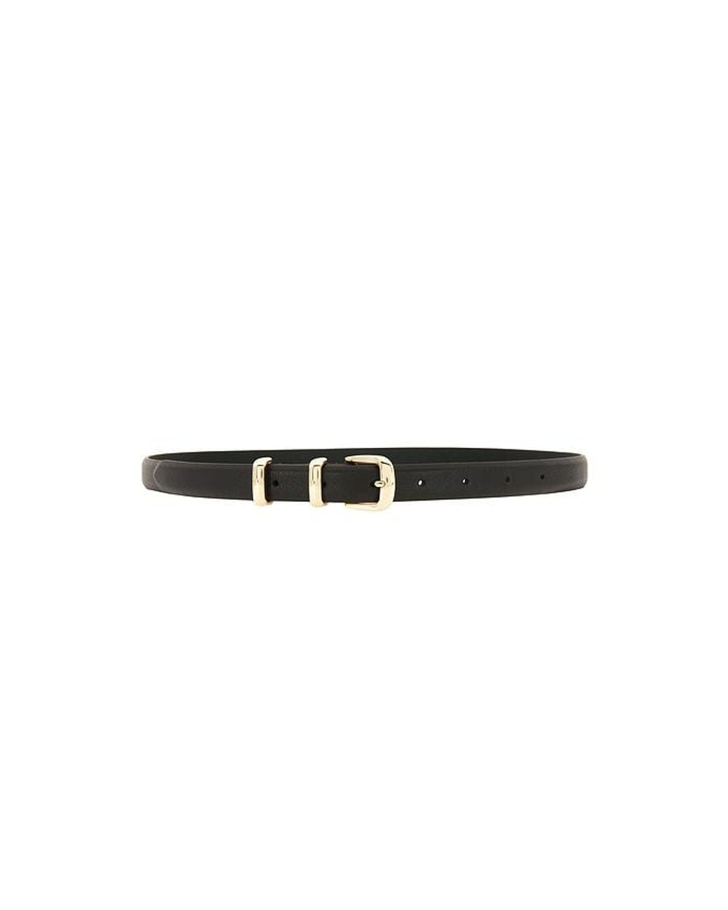 FAVORITE DAUGHTER Black The Skinny Jordan Belt