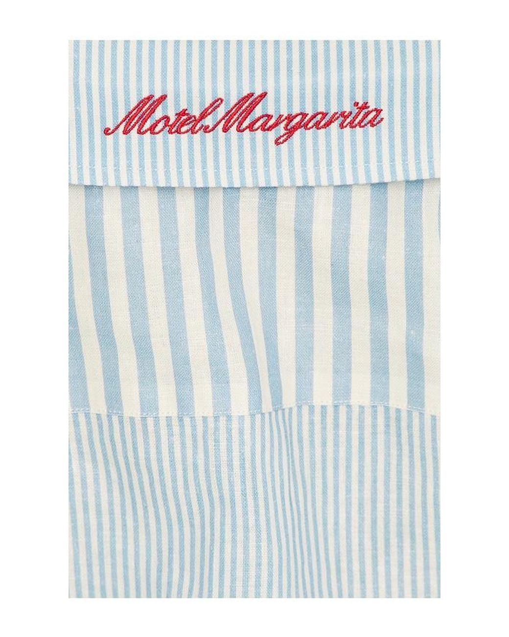 Motel Margarita White Del Mar Button Up Shirt for men