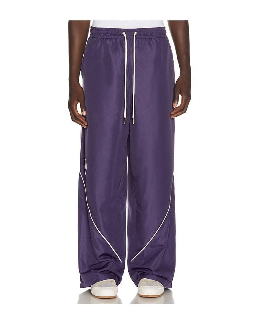 Honor The Gift Purple Honeycomb Ripstop Track Pant for men