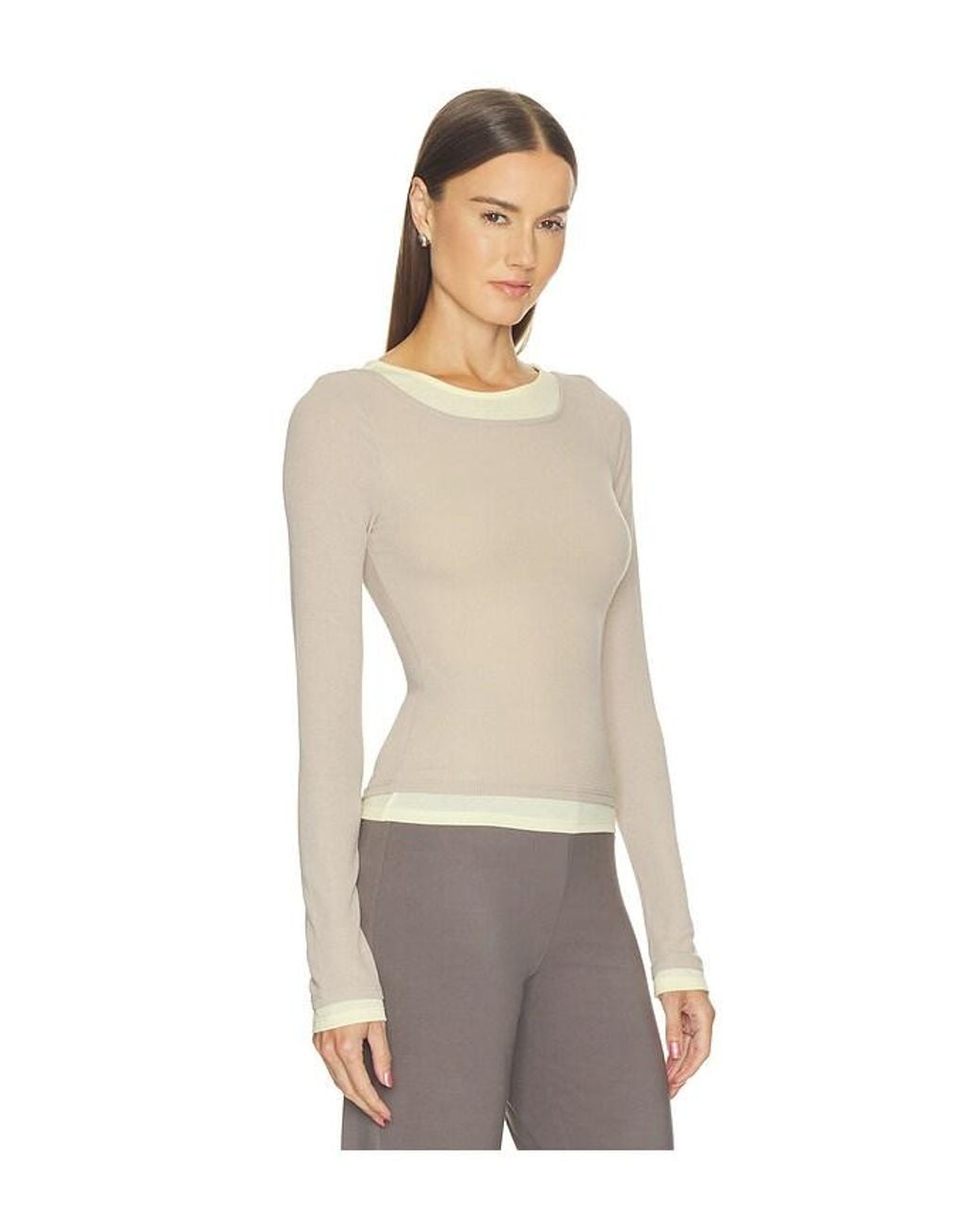 Lovers + Friends Natural Mira Top