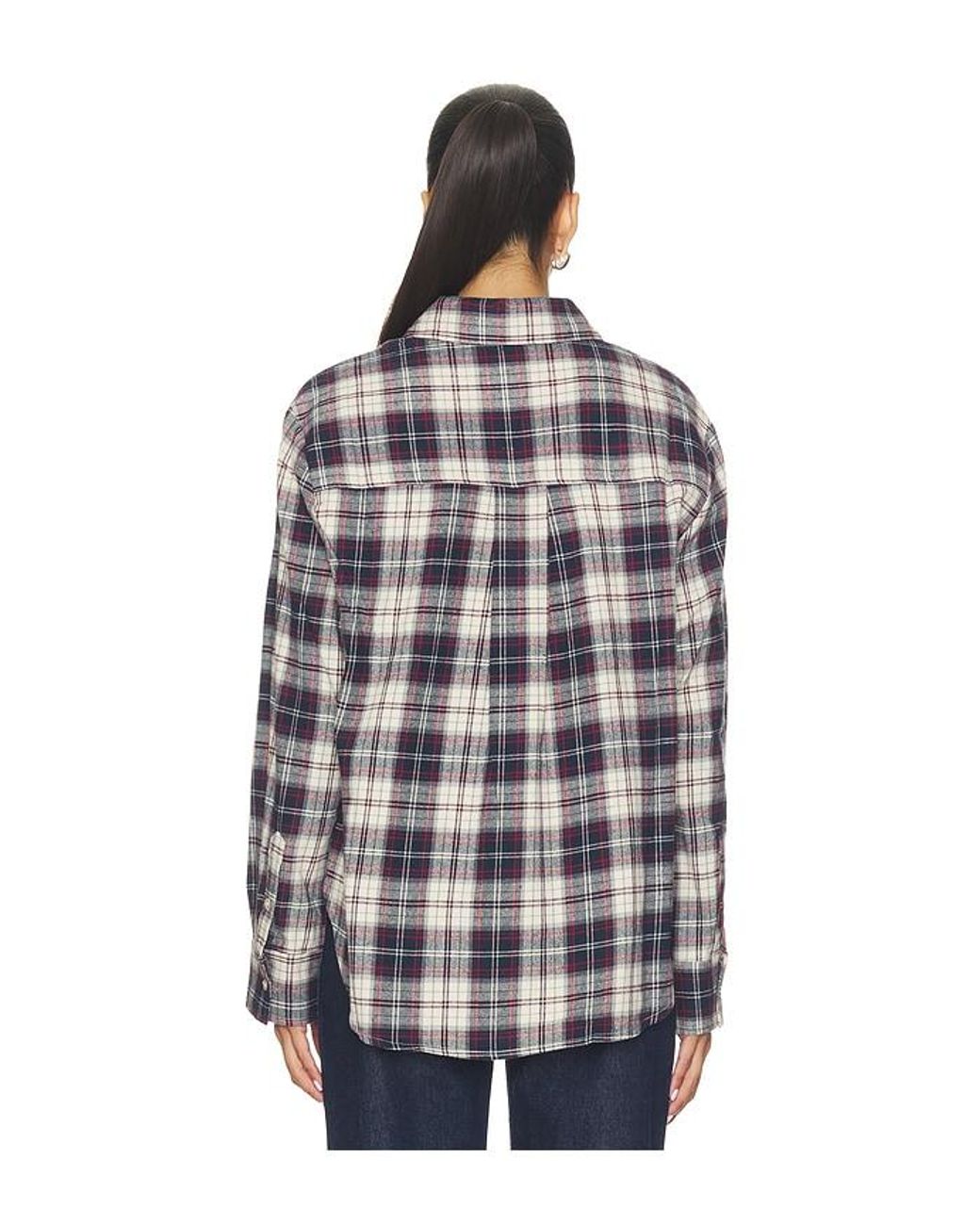 FAVORITE DAUGHTER Blue The Boyfriend Shirt