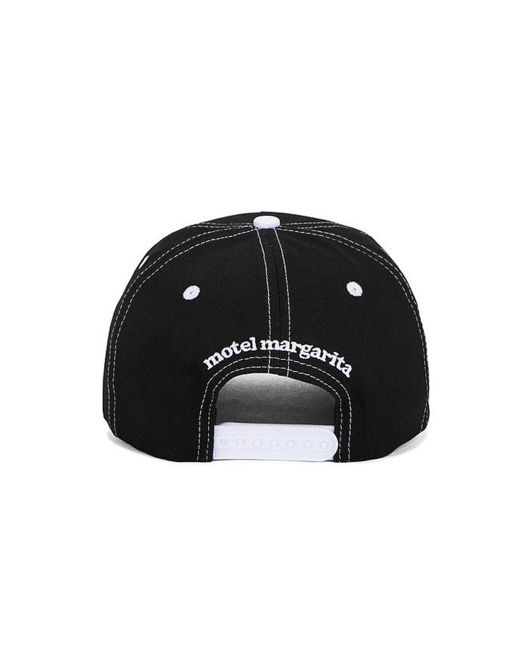 Motel Margarita Black Chateau Snapback Hat