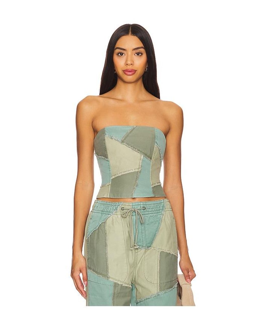 Lovers + Friends Multicolor Nakita Corset Top
