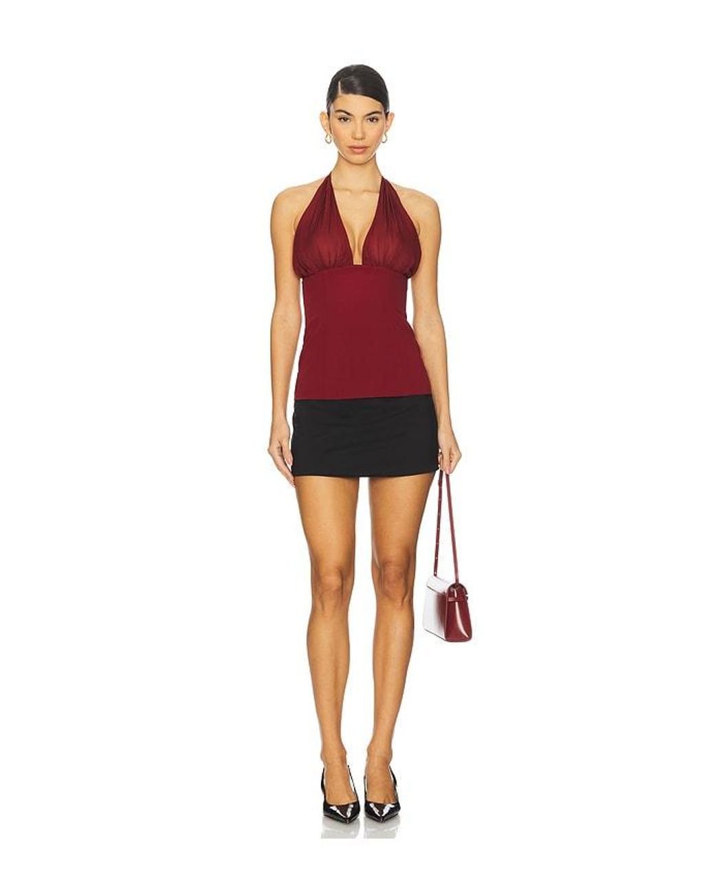 Stone Cold Fox Red X Revolve Bryce Top
