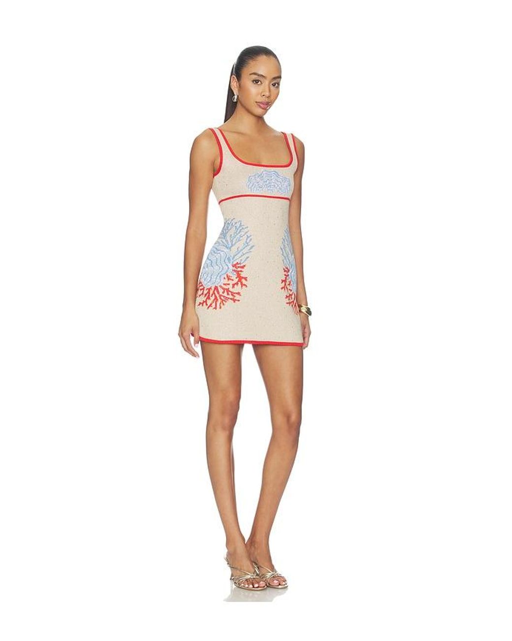 retroféte Multicolor Valcra Knit Dress