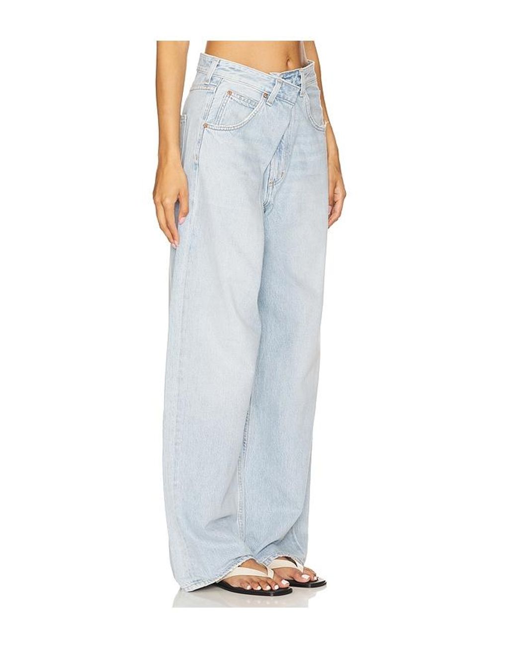 Agolde White Vana Jeans