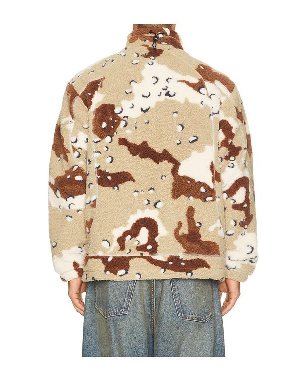 Obey Natural Axis Sherpa Jacket for men