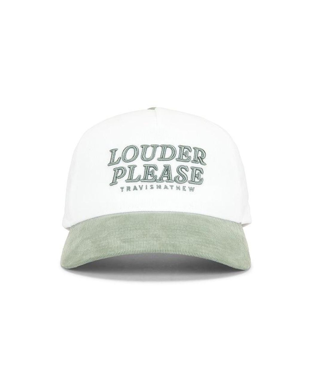 Travis Mathew Green Louder Please Hat for men