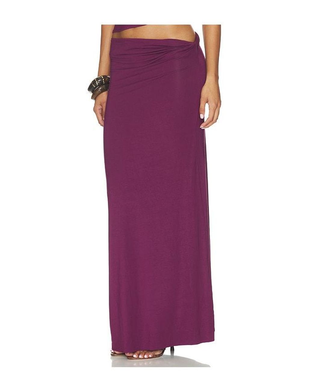 Nia Purple Pietro Skirt