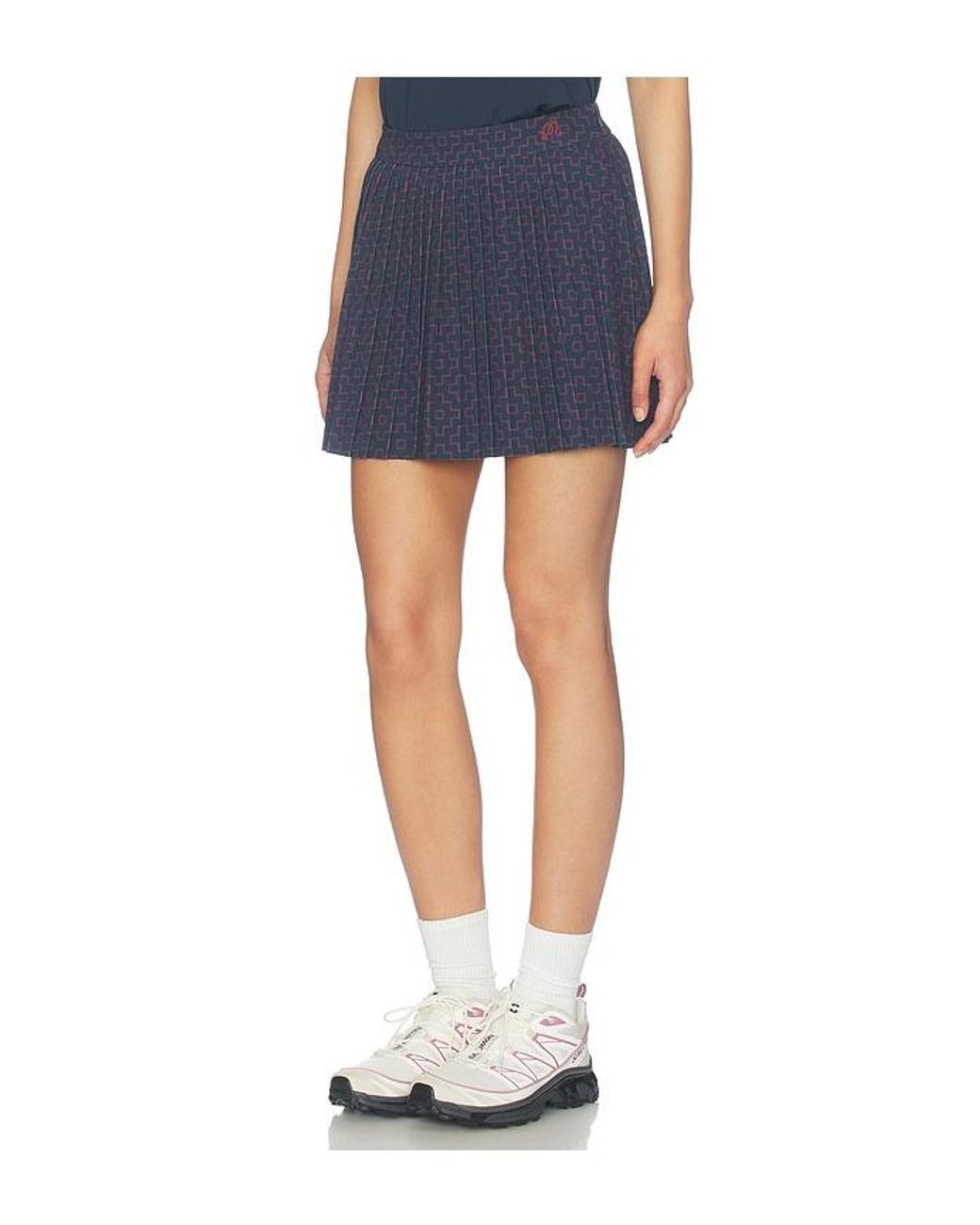 Malbon Blue Kate Sashiko Skirt