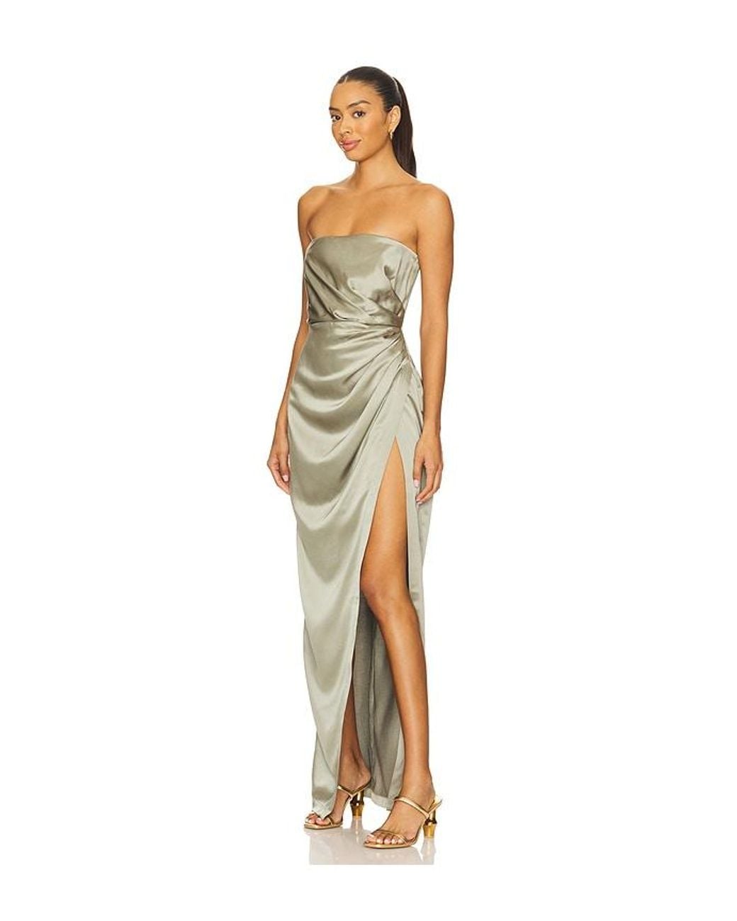 Nookie White X Revolve Alina Gown