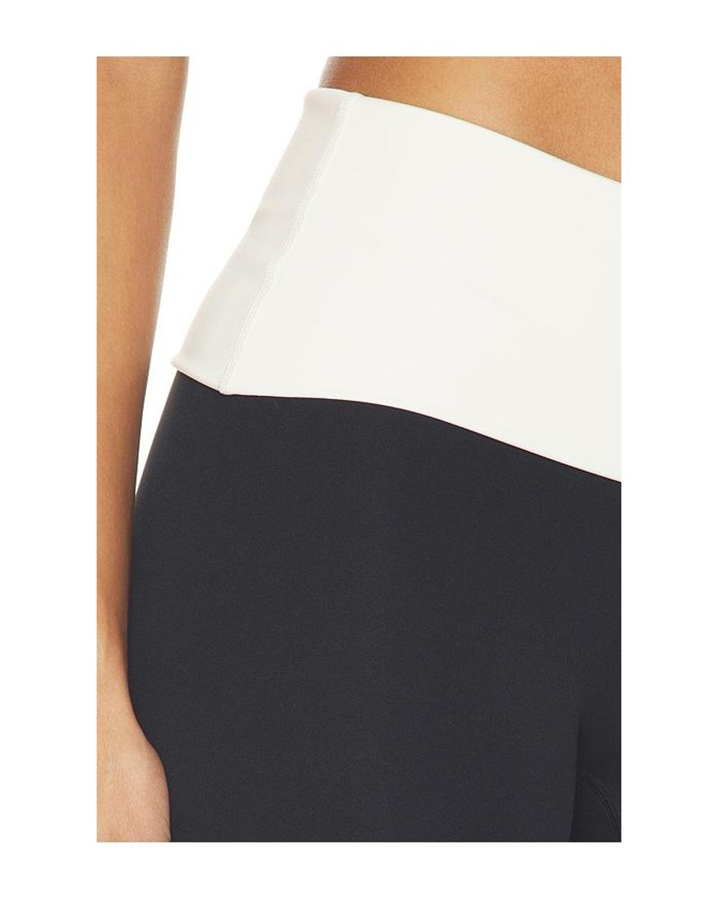 P.E Nation Black Fold Over Legging