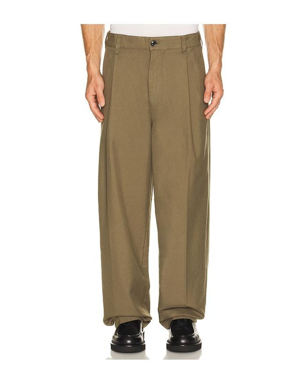 Obey Green Dean Pleated Pant for men
