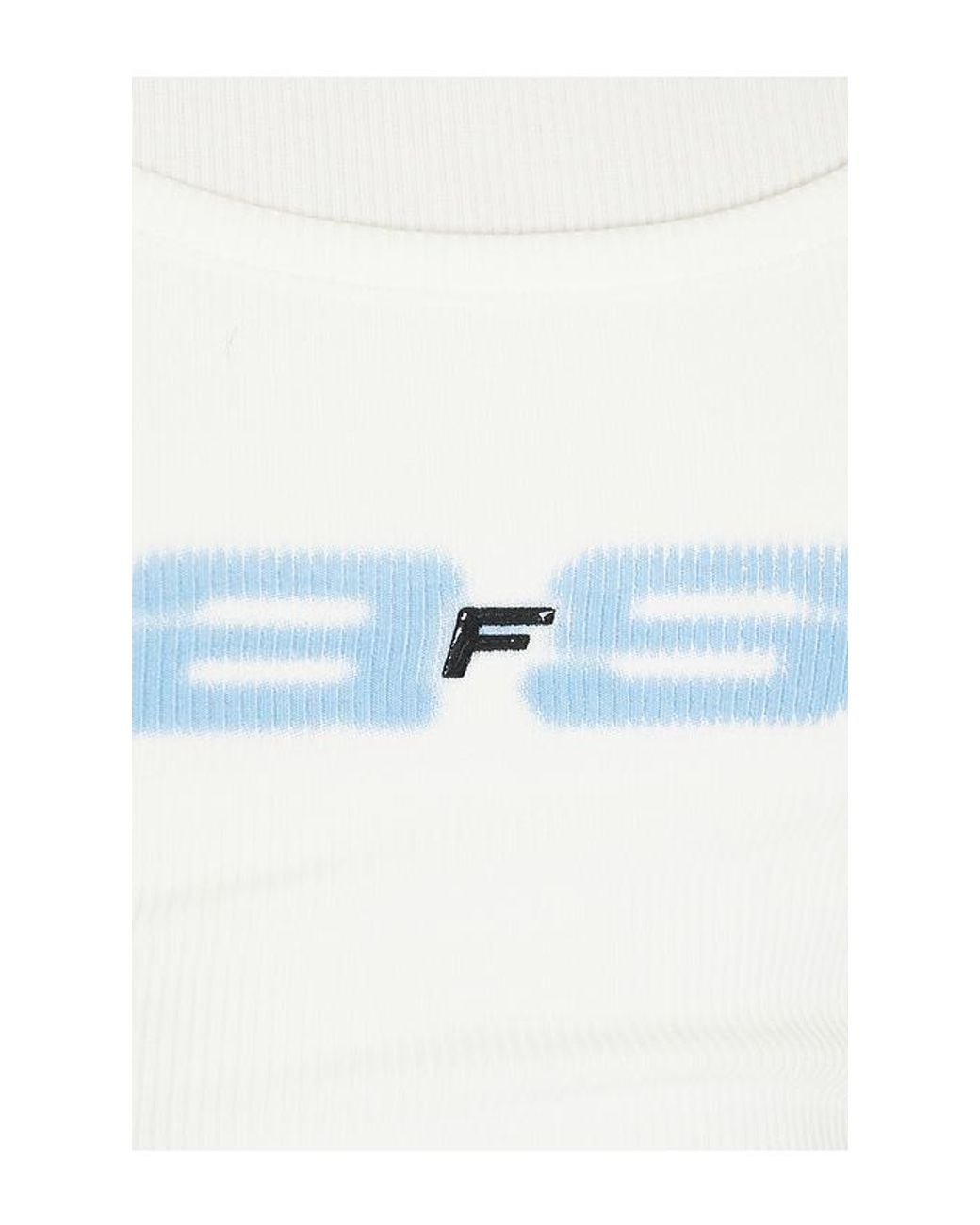 OFF SEASON Blue Layered Tank Top