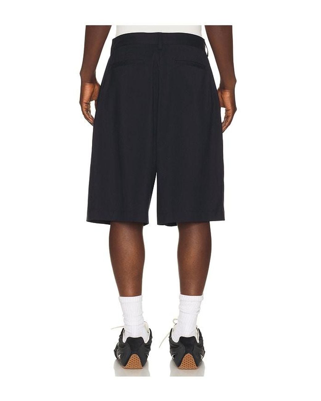 KROST Black Eco Pleated Short for men