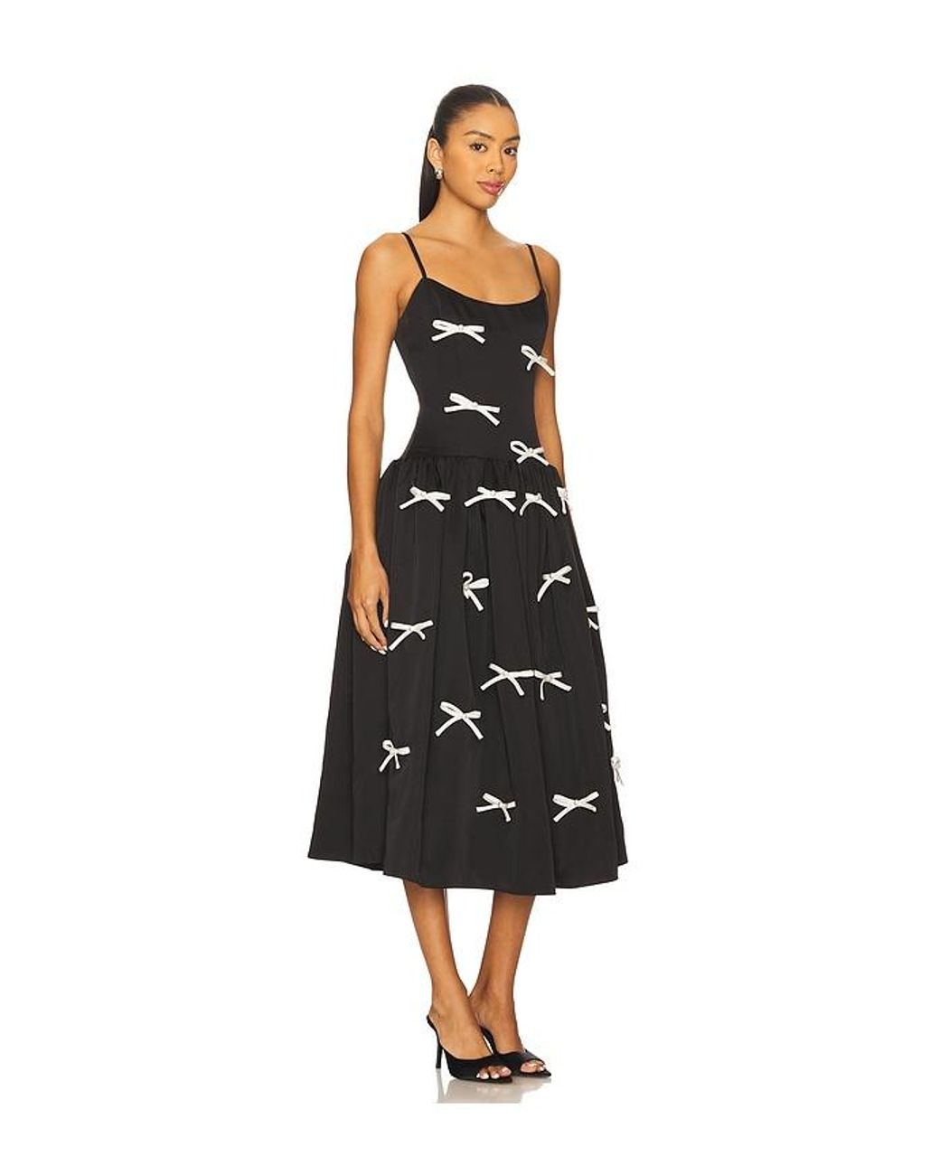 Elliatt Black Ursula Midi Dress