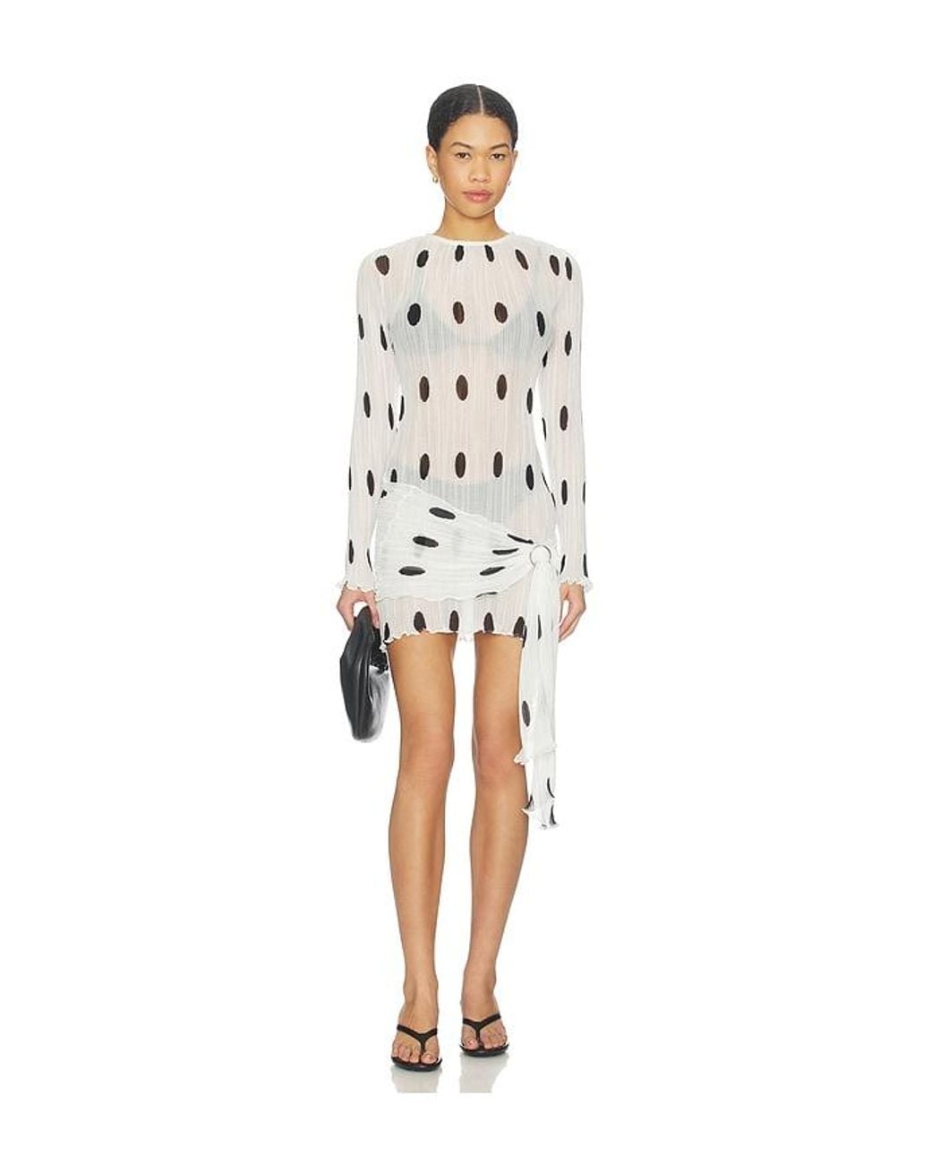 Lioness White Ford Mini Dress