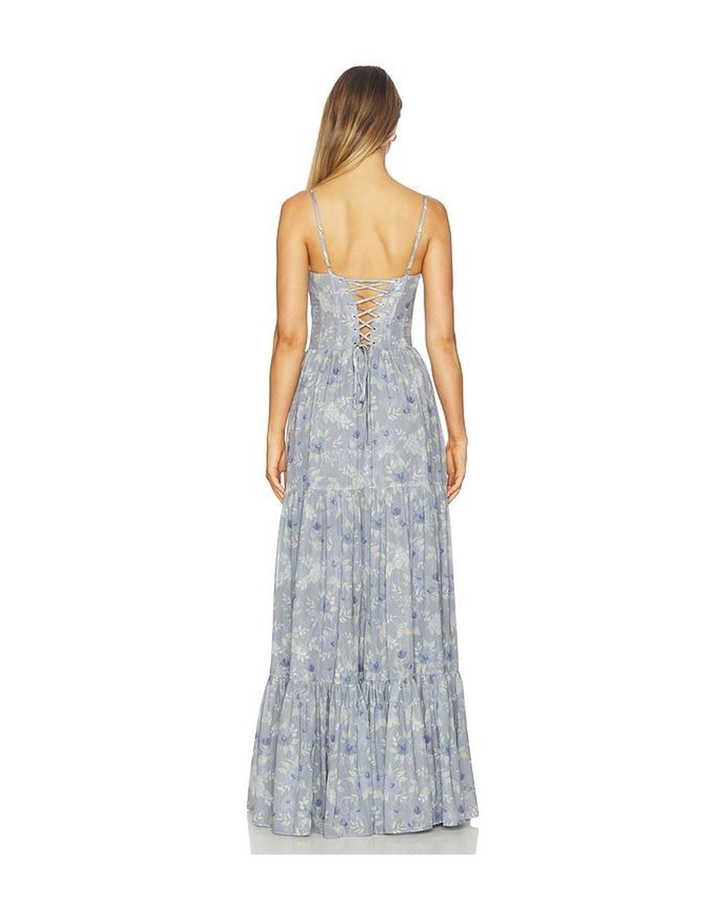 V. Chapman Blue Gwen Dress