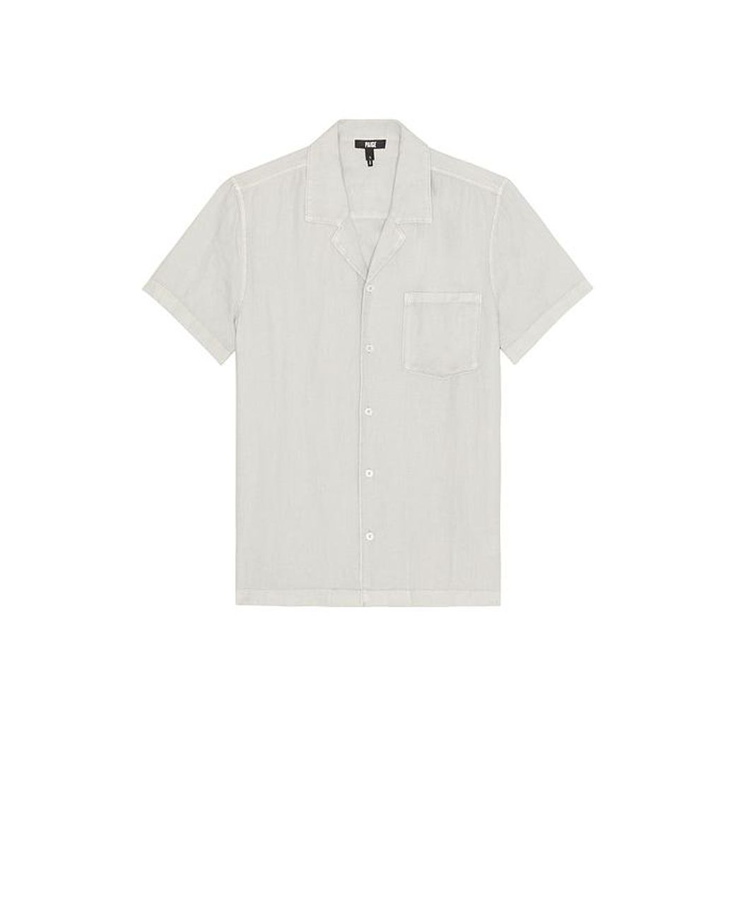 PAIGE White Albro Shirt for men