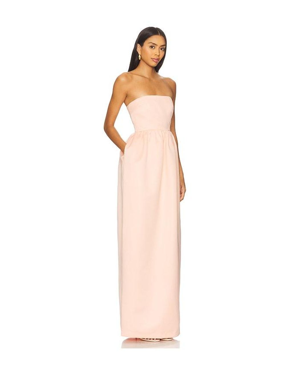Lovers + Friends White Katya Gown