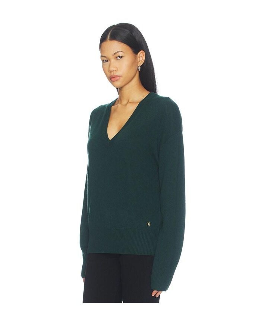 ÉTERNE Green Marcel Cashmere Sweater