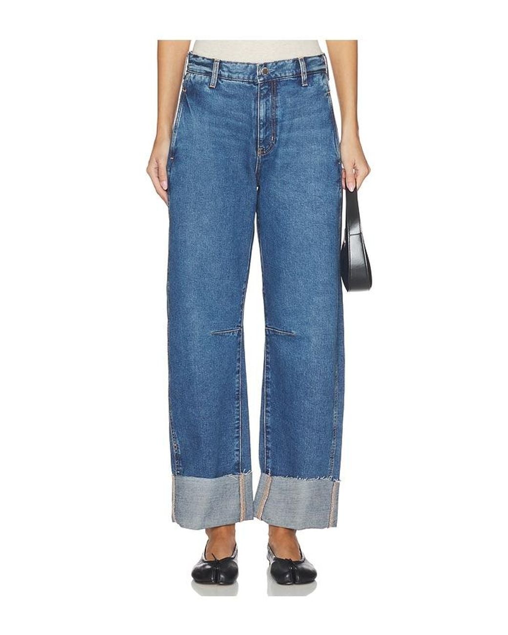 AG Jeans Blue Mercer Barrel Jeans