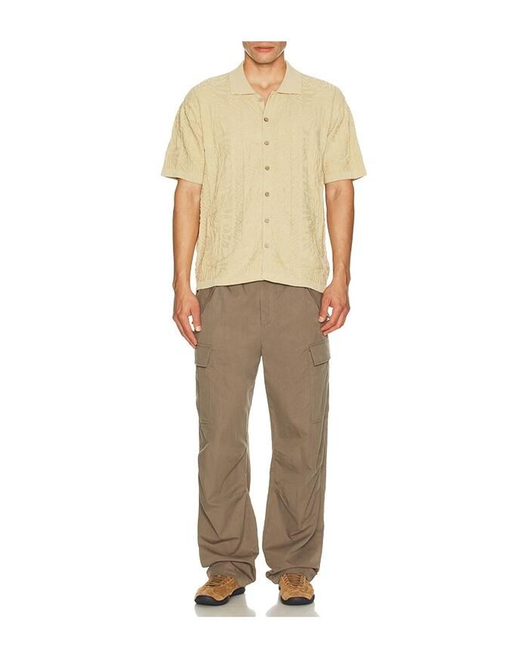 Critical Slide White Rails Knit Shirt for men