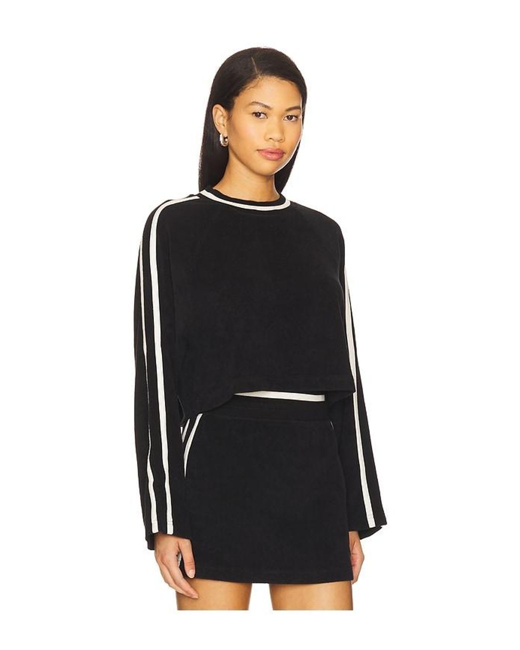 LSPACE Black Tempo Pullover