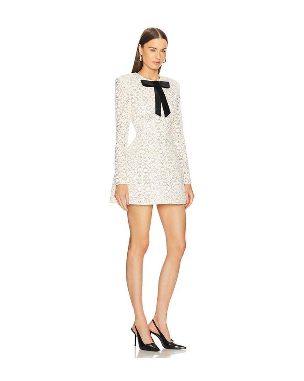 Bronx and Banco White Courtney Mini Dress