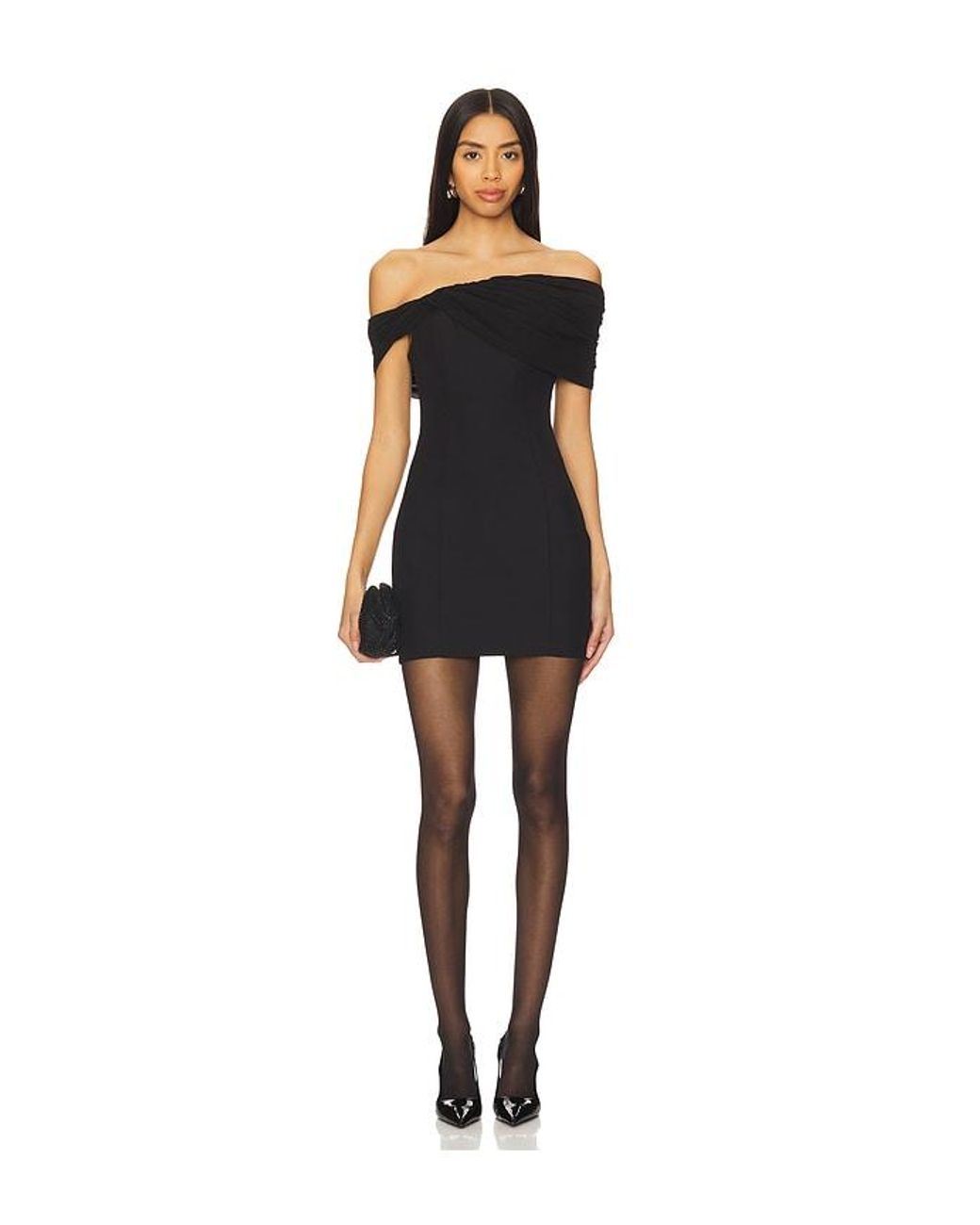 Nbd Black Coen Mini Dress