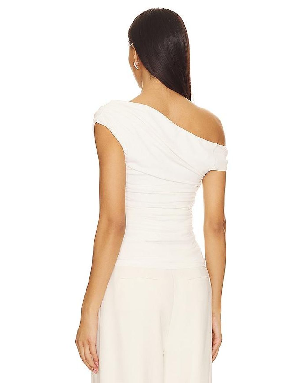 Misha White Paison Top