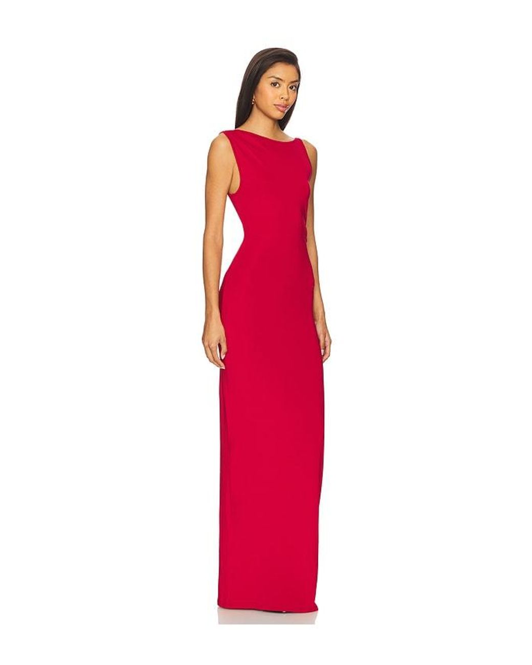 superdown Red Avya Maxi Dress