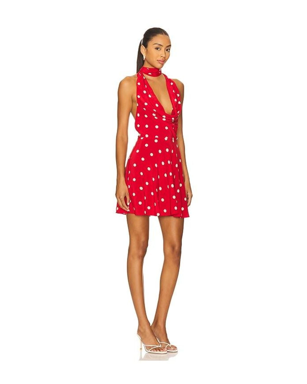 MAJORELLE Red Deanna Mini Dress