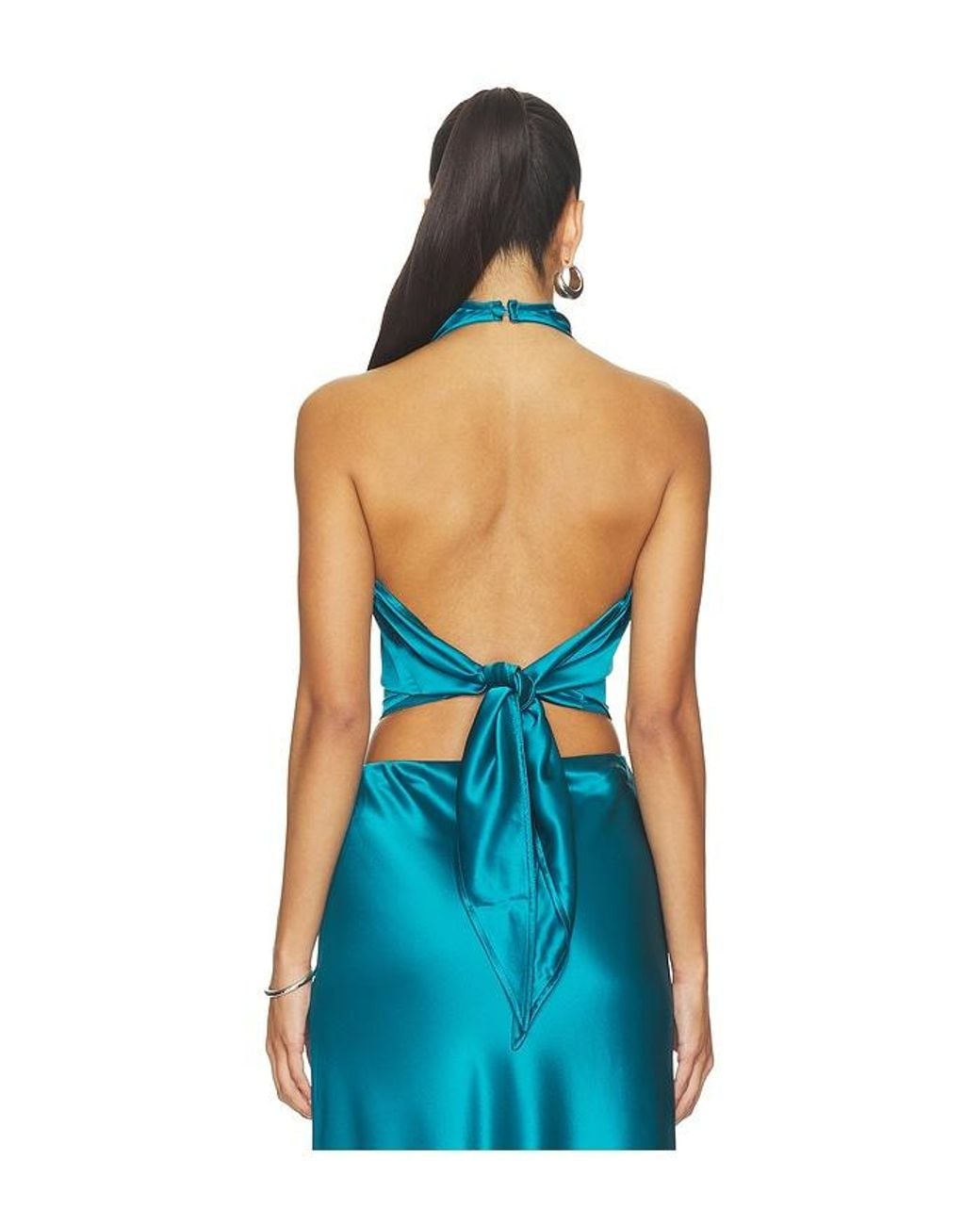 NonChalant Label Blue Itsy Top