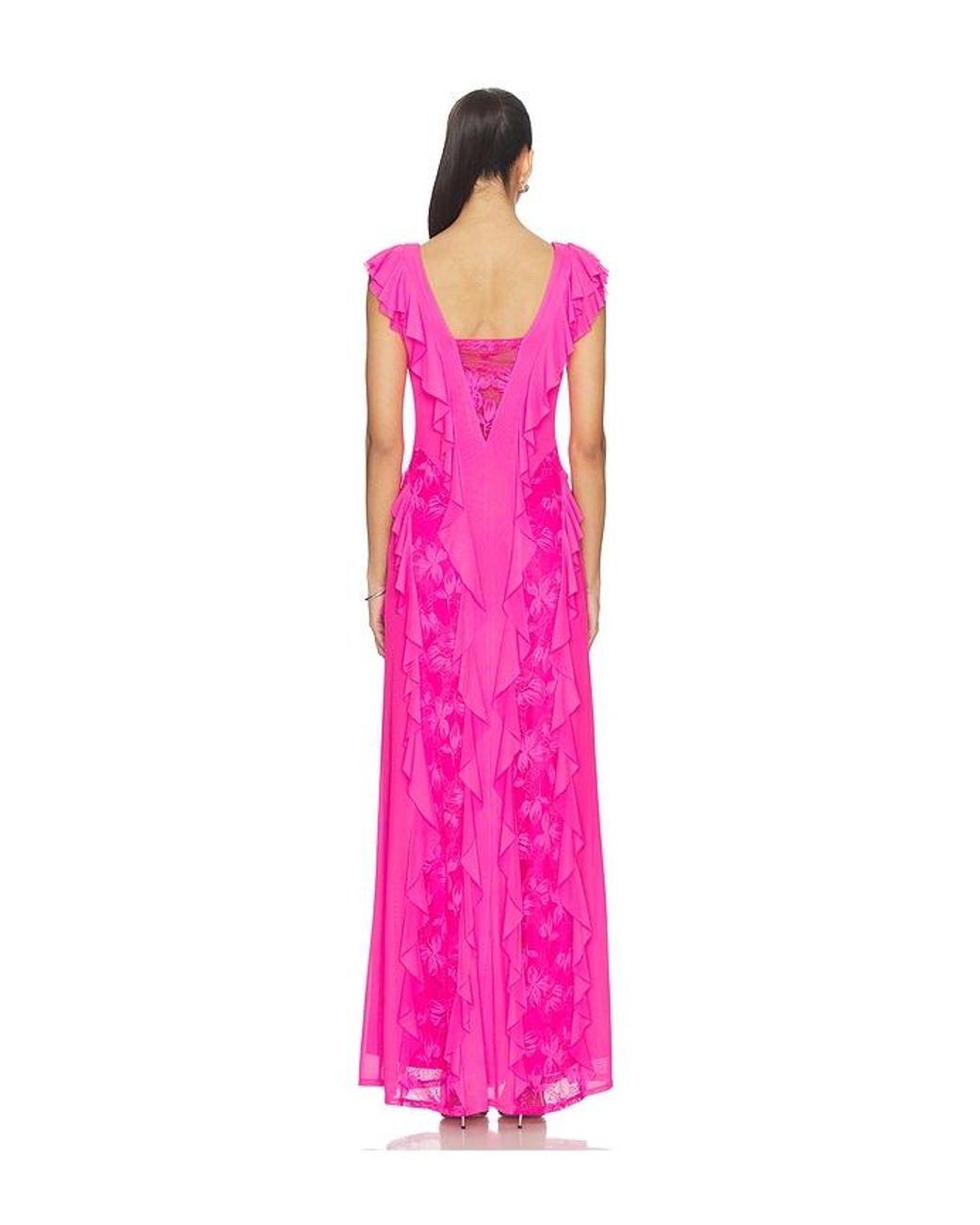 AFRM Pink Trista Dress