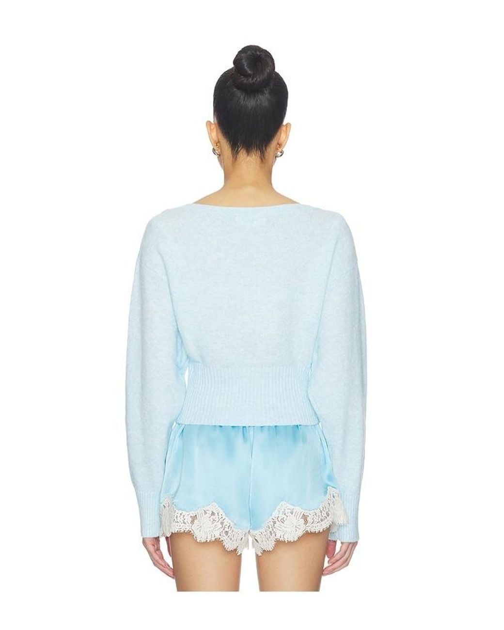 LSPACE Blue The Moment Cardigan