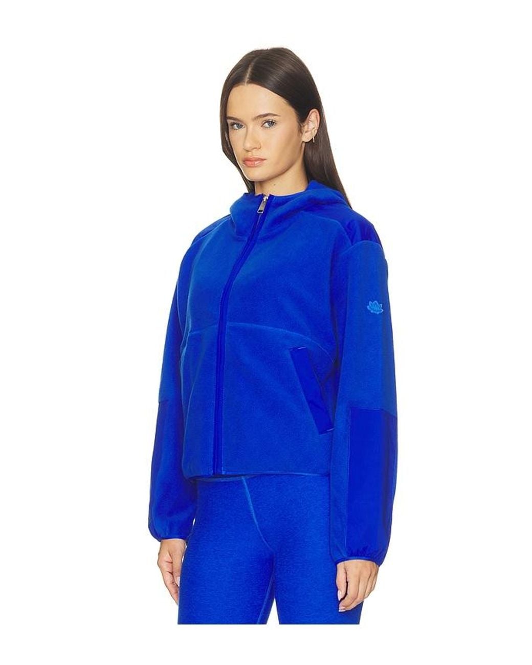 Beyond Yoga Blue Polarflex Jacket
