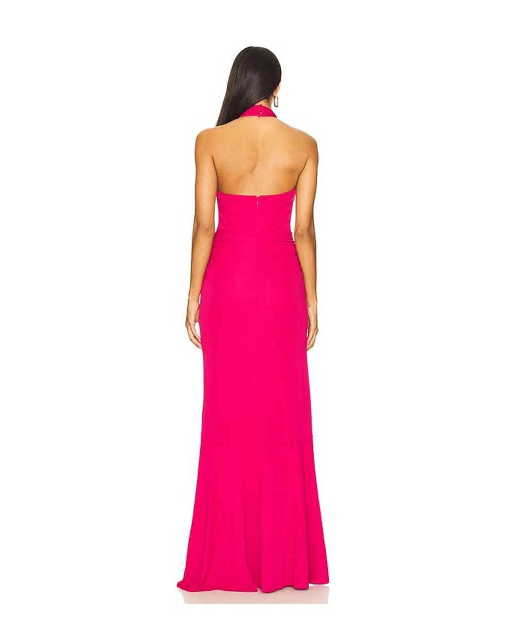 Cinq À Sept Pink Gulliame Gown