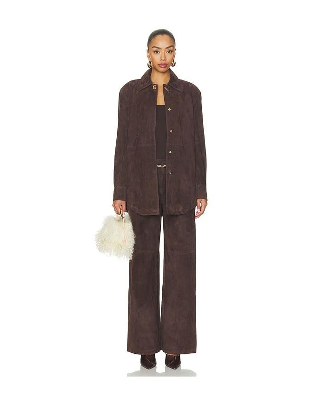 Cult Gaia Brown Sydney Pant