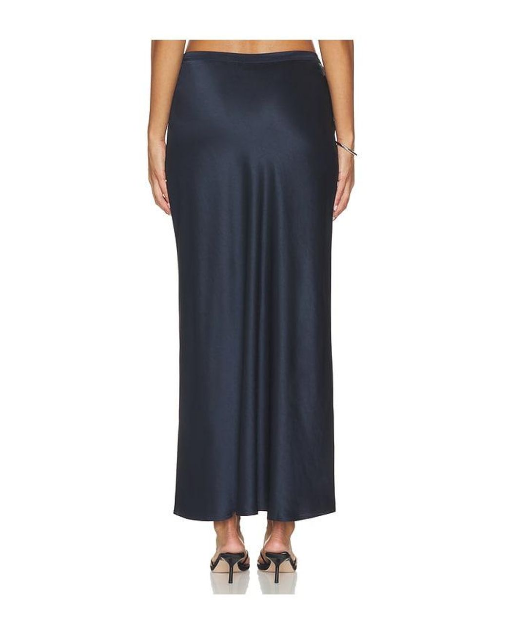 Anine Bing Blue Bar Maxi Skirt