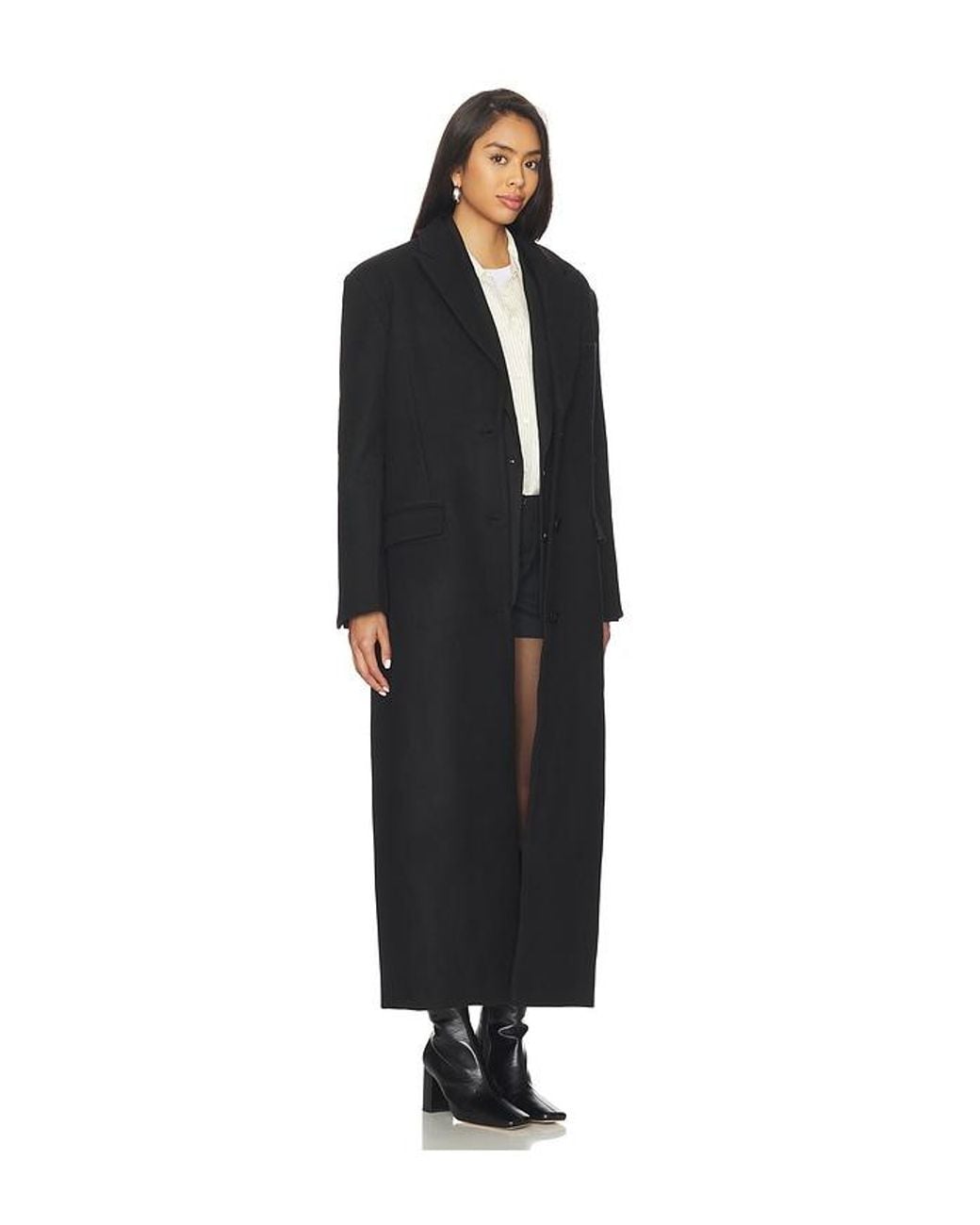 Nakedvice Black The Isla Coat