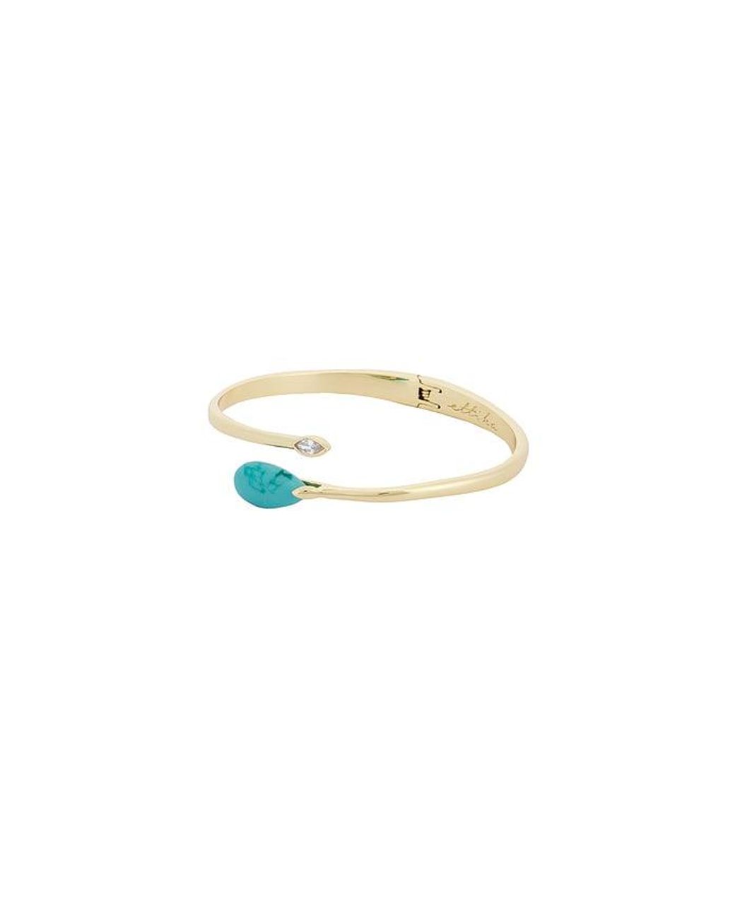 Ettika Blue Teardrop Cuff