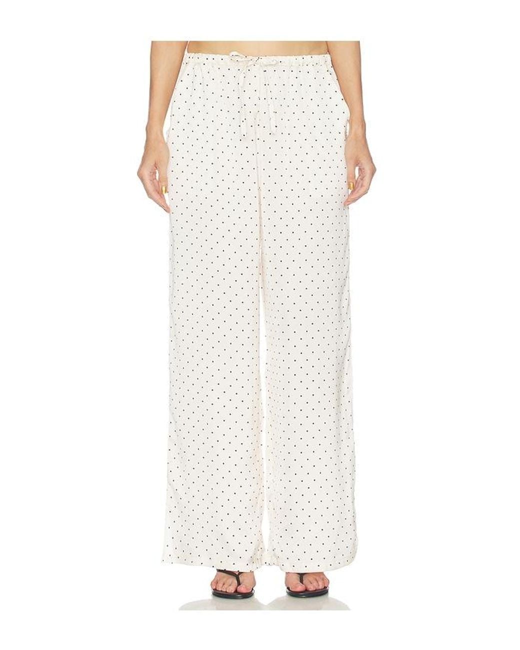 SOLAQUA White The Giula Pants