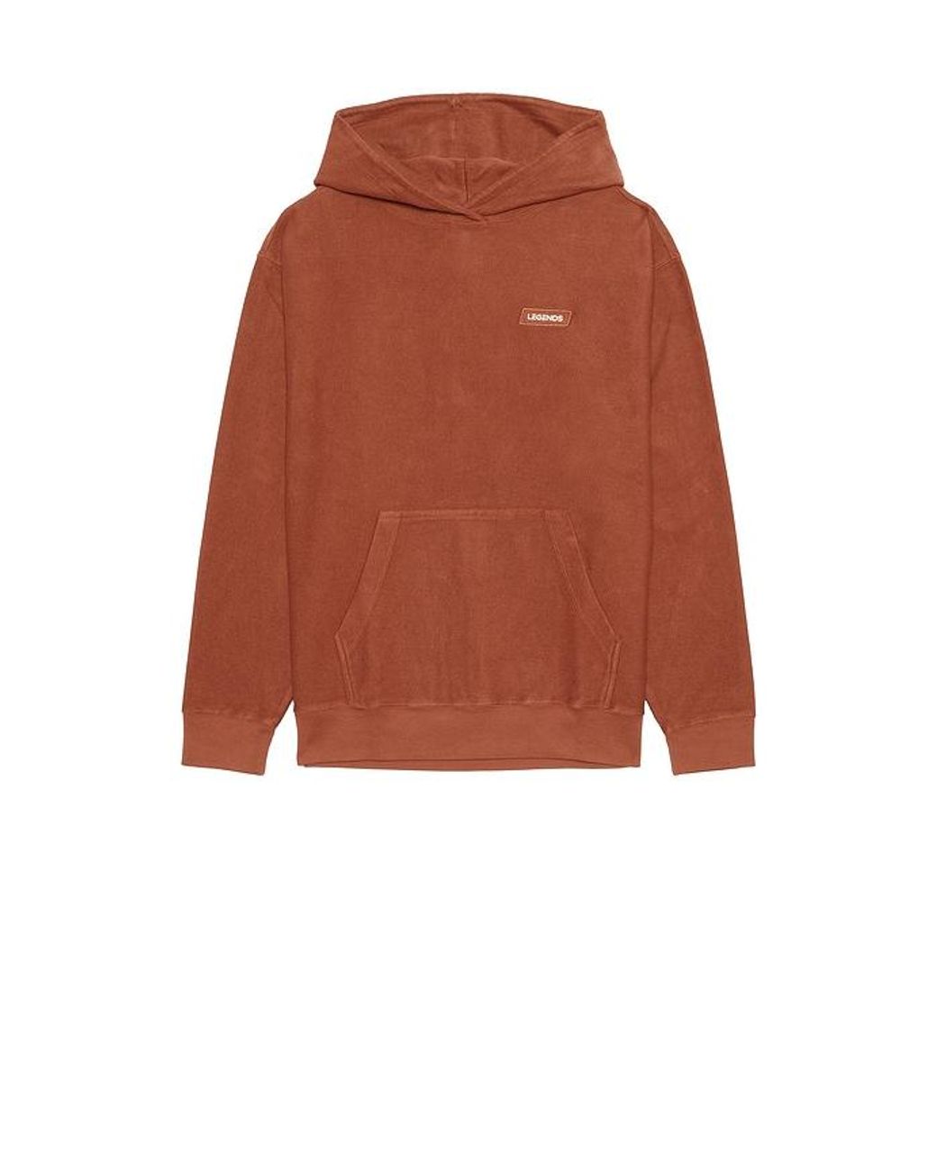 Legends Orange Fairfax Reverse Terry Hoodie for men