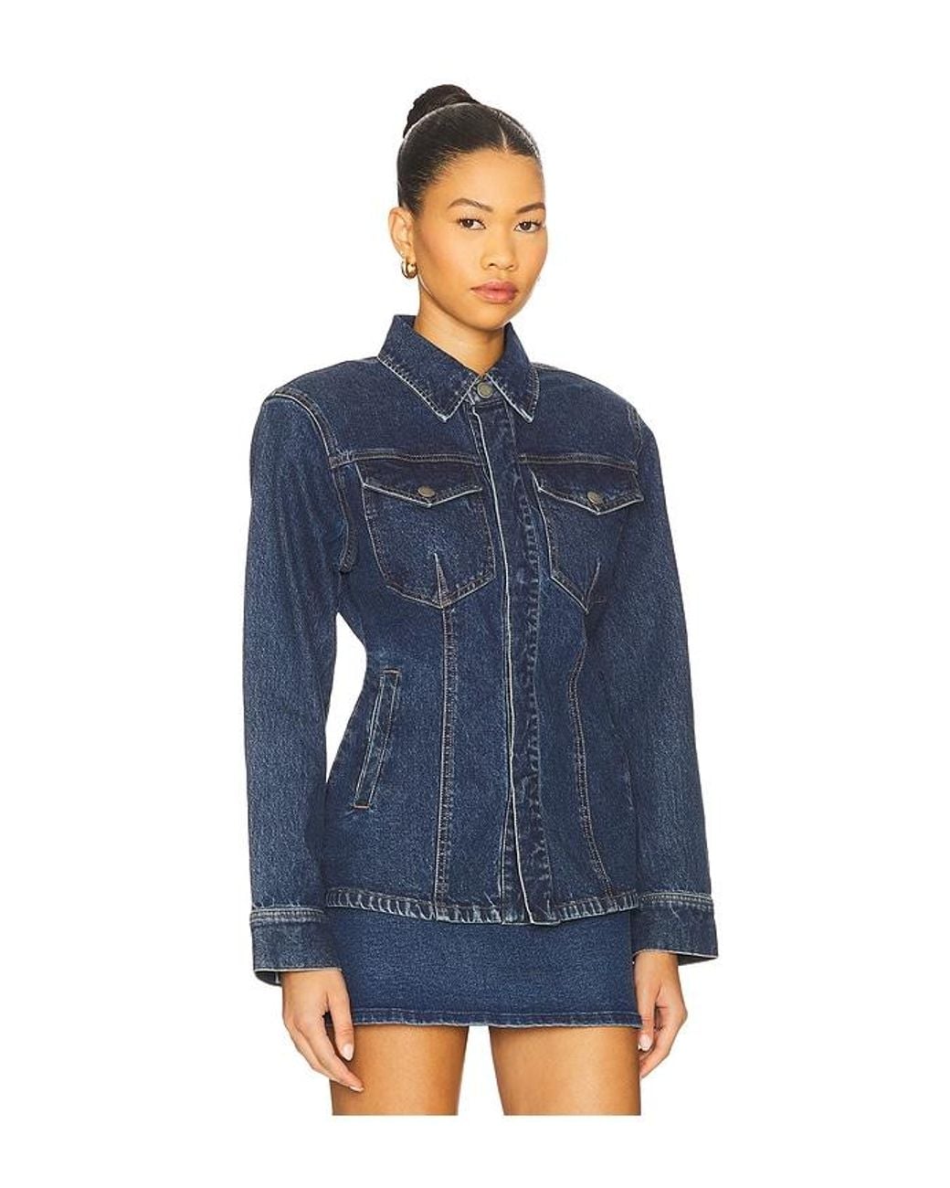Steve Madden Blue Parc Jacket