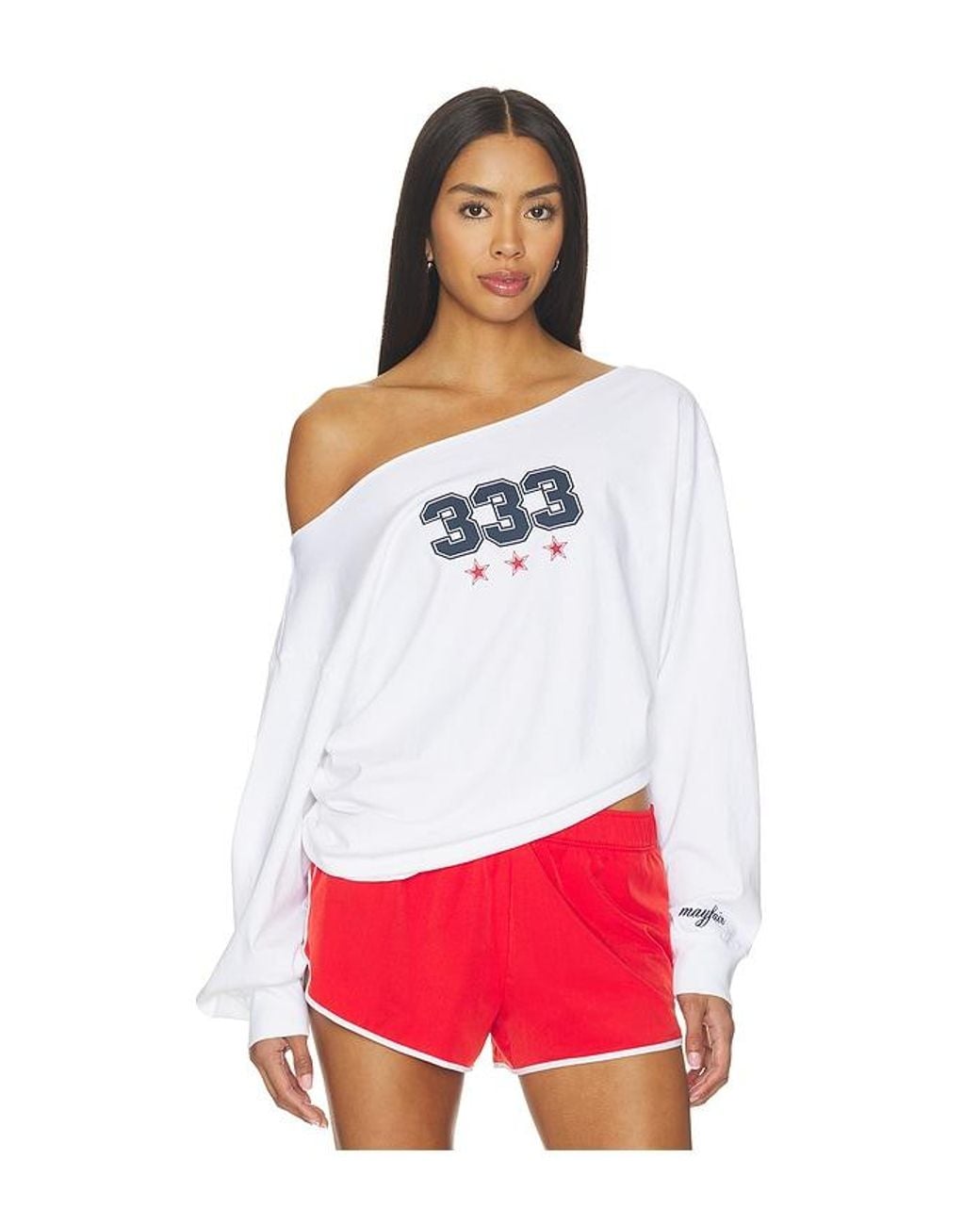The Mayfair Group White 333 Sport Long-Sleeve