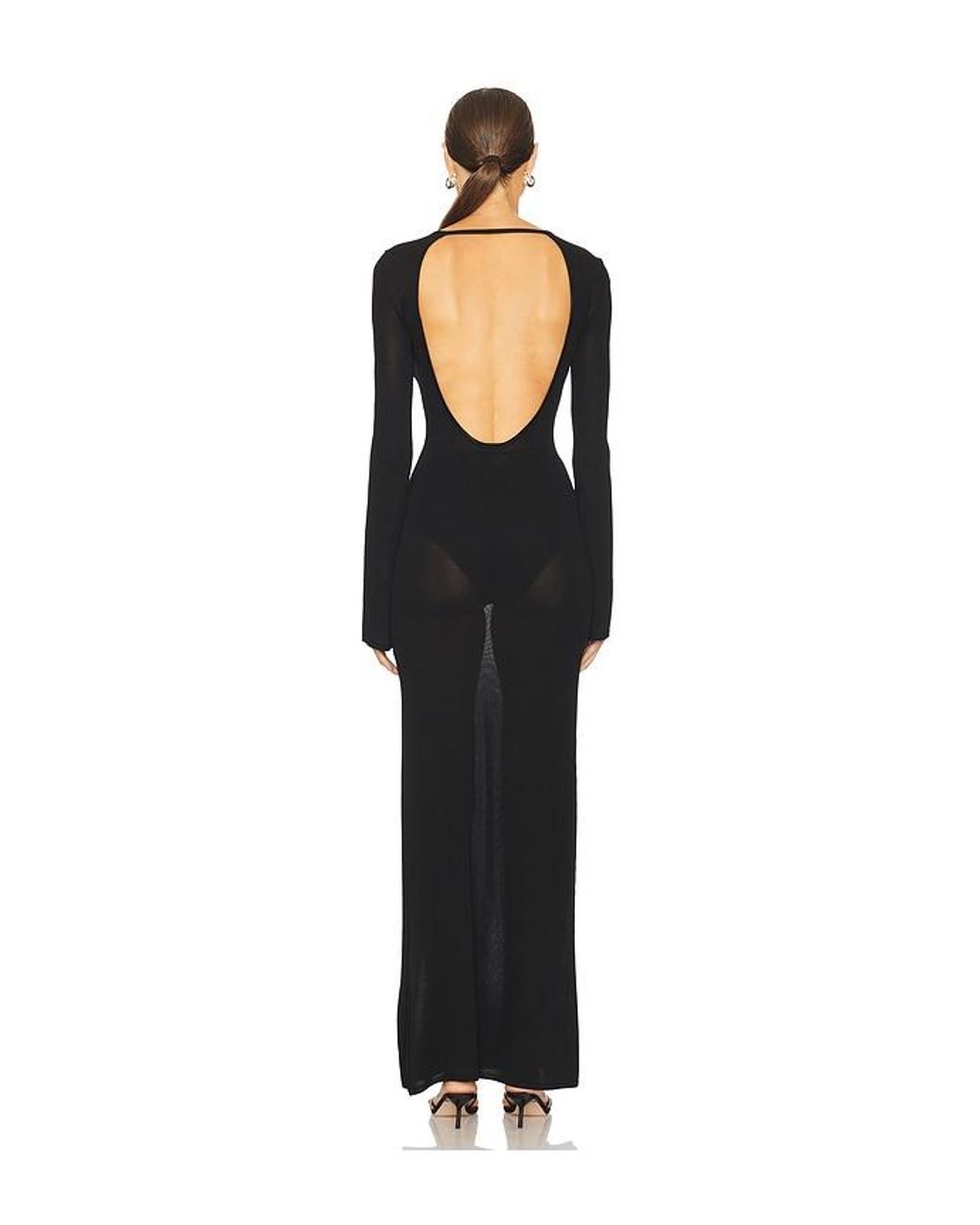 LOBA Black Breah Maxi Dress