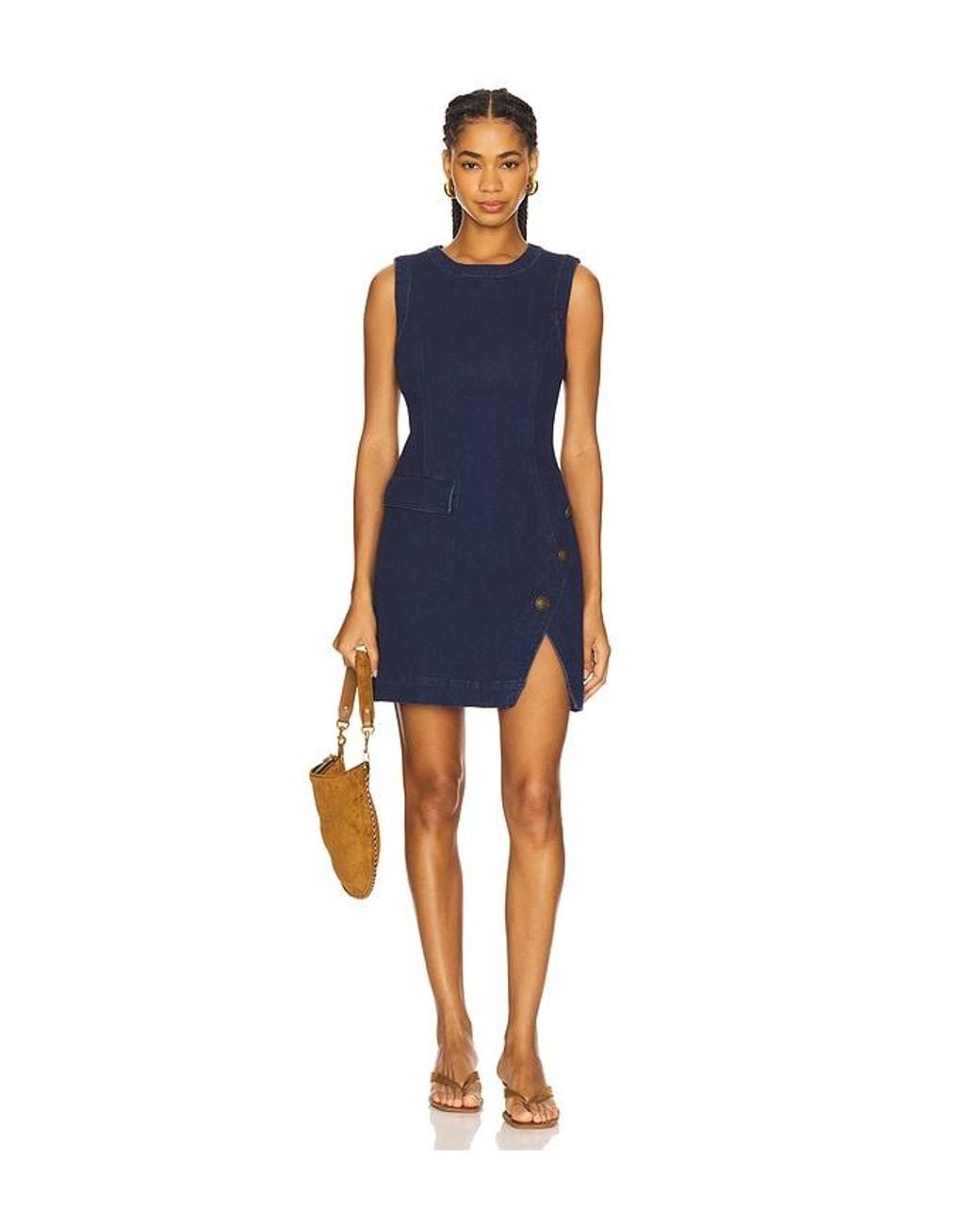 Steve Madden Blue Audrina Dress